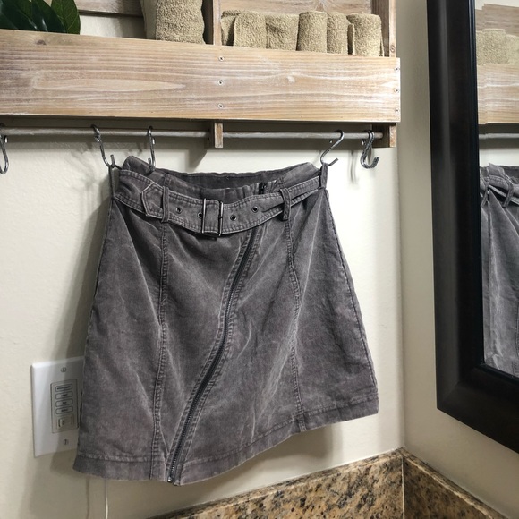 Sadie & Sage Skirts Belted Corduroy Mini Poshmark